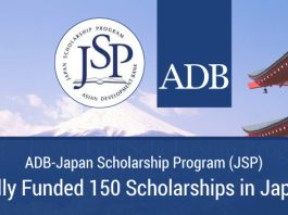ASIAN DEVELOPMENT BANK – JAPAN SCHOLARSHIP PROGRAM